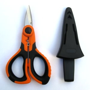 Industrial Stainless Steel Electrician's Scissors up to #6 AWG